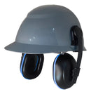 Capacete De Segurança + Abafador De Ruidos Concha + Jug Cinza