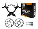Freio Gts Hidráulico Bike Mtb Disco 160mm Completo