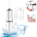 Lavador Bucal Portátil Bivolt Jato Potente Higiene Dental branco