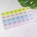 Organizador Comprimido 28 Cavidades Vitamina Remédio Cápsula