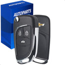 Carcaça Chave Canivete Chevrolet Gm Onix Cobalt Cruze Prisma