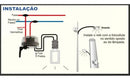Kit 2 Relé Sensor Fotocélula Bivolt Suporte Acende Automátic