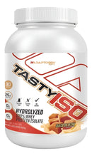 Suplemento Em Pó Tasty Iso Adaptogen Science Whey Protein Isolado Hidrolisado Pote 900g Sabor Doce de Leite
