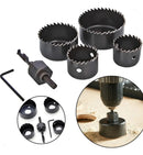 Jogo Serra Copo 6 Peças 32mm A 54mm Para Madeira Gesso Pvc