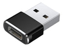 Adaptador Plug Usb C Fêmea Para Usb Macho Ultra Rápido Marca Chrome Technology