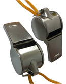 Apito De Jogo Metal Sport Com 2 Unidades Western Cor Prateado