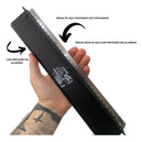Régua De Proteçao De 30cm Exfak Preto