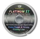 Linha Monofilamento Platinum X Cinza 0,40 mm / 19,6 kg / 250 m