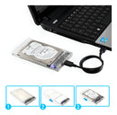 Case para HD Slim Externo Usb 3.0 Computador Ssd Hdd Sata 2.5 Notebook PC PS4 Transparente