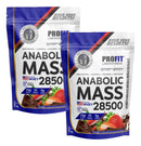 Hipercalórico Anabolic Mass 28500 - 3kg - Profit Labs Sabor Chocolate com Morango