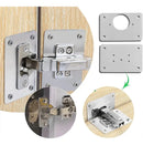 4 Kit Reparo De Dobradiças Para Móveis Porta Armário Par