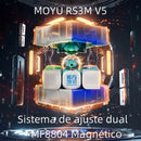 Cubo Mágico Profissional Magnético 3x3x3 Moyu Mf3rs M Cor Da Estrutura Stickerless