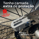 Trava Antifurto Disco Freio Universal Moto Tecklock Preta