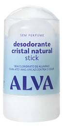 Alva Vegano Alva Kristall Stick 60g Stick - sem perfume - Unidade - 1 - 60 g