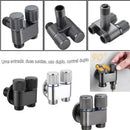 Válvula De Controle De Distribuiçã Cromado Prateado