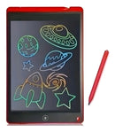Lousa Mágica Tela Lcd 8,5 Polegadas Tablet Infantil Desenhar Cor Vermelho