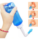 Higienizador Lavador Nasal Lavagem Ducha Sinusite Cor Azul