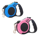 Coleira Guia Retrátil Pet Cachorros Gatos 5 Metros Até 20kg Cor Azul