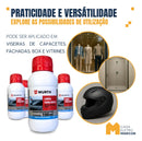 Kit 10 Limpa Para Brisa Wurth 100ml Limpador Vidros Fluidos