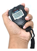 Cronômetro De Mão Digital Alarme Hora Corrida Natação