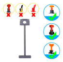 100 Agulha Pino Nivelador Espaçador Rosca Reutilizável Piso