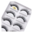 Cílios Postiços Modelo X Cartela Com 5 Pare X16