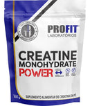 Creatina Monohidratada Power 300g Refil Profit Sabor Natural