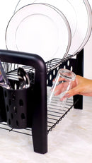 Escorredor de Pratos Duplo Desmontavel Black Arthi