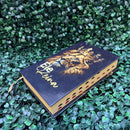 Bíblia Sagrada Leão Ele Reina Capa Dura Com Harpa E Índice Letra Média Folha Ecológica Versão Arc Evangélica Jovem Flores Fé