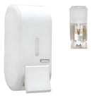 Dispenser Álcool Gel Suporte Sabonete Líquido Porta Sabão Cor Branco