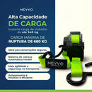 Cinta Para Carga Catraca Automatica Retrátil 680kg Nevvo Cor Verde