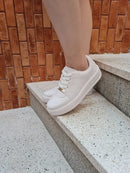 Tênis Feminino Casual Confor Preto 40 BR