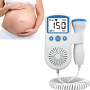 Monitor Fetal Doppler P/ouvir Coração Do Bebe Cor Azul