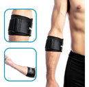 Cinta Para Tennis Elbow Tendinite Epicondili Preto GRANDE