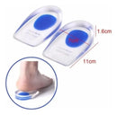 Genérica Palmilha calcanheira gel silicone ortopédica