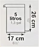 Lixeira Banheiro Pedal 5 Litros Plástico Cesto Escritório Cor Branco