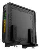 Suporte Parede Vertical Compativel Roteador Modem Ajust Preto