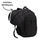 Mochila escolar Denlex MCJDL cor vermelho design liso 25L