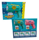 Brinquedo Pistola Lança Bolha Bubble Gun Verde Com Luz