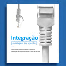 Cabo De Rede Lan Ethernet Rj45 Cat6e 30m