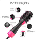 Escova Secadora 4 Em 1 Profissional 1200w Seca Alisa Modela Cabelo