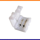 Kit 10 Conector Emenda Rápida 8mm 2 Vias Fita Led Ip20 5050 Monocor