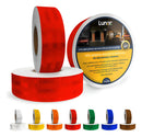 Fita Faixa Luminosa Refletiva Automotiva Decorativa 5cm x 3m Vermelha - Lunar Brasil