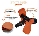 Hand Grip Para Cross Pull Up Lpo Competition Pronta Cor Laranja Tamanho M