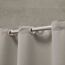 Cortina Blackout Tecido Grosso 1,40m X 2,50m Cor Cinza Corta Luz Porta Balcão