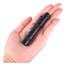 Mini L 3 modos de iluminação (forte, fraco e strobo)