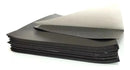 10 Folhas Imã Manta Imantada Adesivada A4 0,3mm Cor Preto