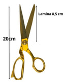 Tesoura De Costura Profissional Prata 20 Centímetros - Nybc