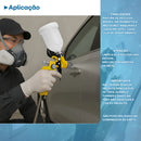 Pistola Pintura Mini H-2000 Hvlp 4580 Copo 125ml Com Bico