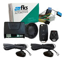 Alarme Automotivo Fk500 Vw Com 2 Controles Cr941 Cr962 Fks
